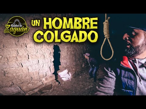 VIMOS FANTASMA COLGADO de un ÁRBOL en las CASAS COLORADAS !!