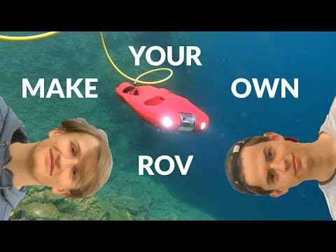 World's First DIY course on UNDERWATER DRONES