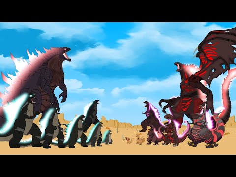 Godzilla vs. Shin Godzilla: Power Level Analysis (Animation)
