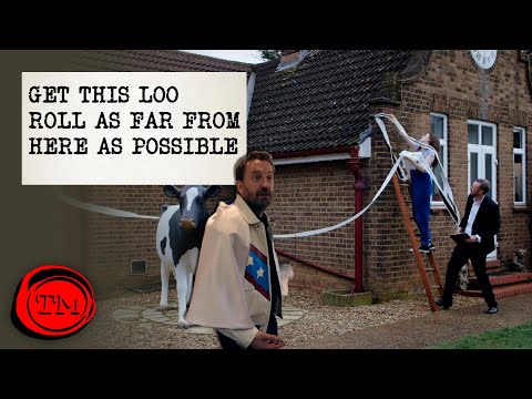 Get this Loo Roll as Far Away as Possible (Complete with Lee Mack Meltdown) | Full Task