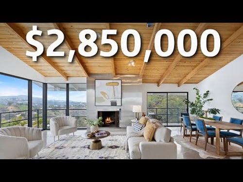 HOLLYWOOD SIGN VIEWS Under $3 Million!?
