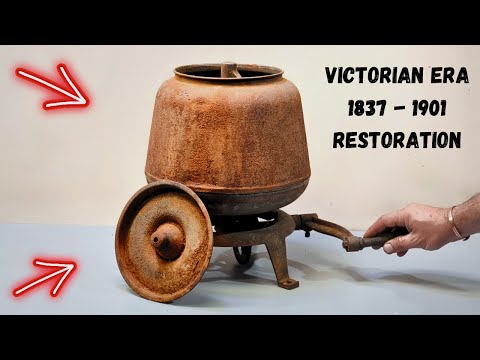 Primitive Butter Churn Restoration - I'm Making Butter for You!
