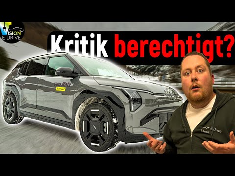 KIA EV3 on ice and snow - How does the FRONT DRIVE perform?