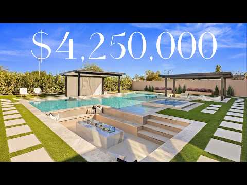 Touring A $1M Summerlin | Mesa Ridge Custom Remodel w/ Resort Backyard