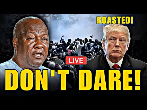 GHANA'S PRESIDENT ROASTS US PRESIDENT IN BRUTAL LECTURE – Africa Finally Fights Back!