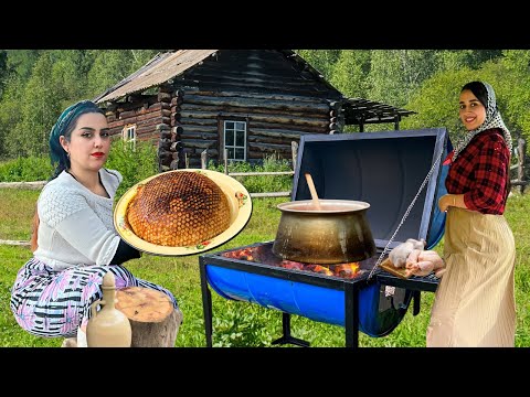 Traditional Spring Dish: Unique and Delicious Dish & Making Carrot Jam | Village Cooking
