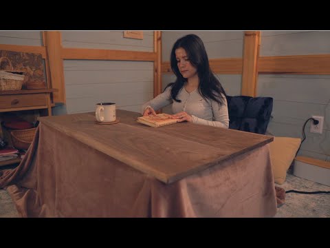 Making a cozy black walnut kotatsu (japanese low heated table) using traditional hand tools.