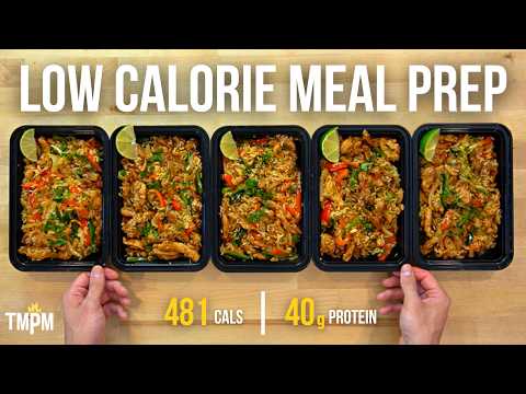 Low Calorie Meal Prep for Weight Loss | Chicken Fajita Fried Rice