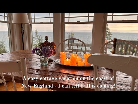 Travel to a Seaside Cottage, A Woodsy Walk , St. George, Maine | Quiet Escape in Coastal New England