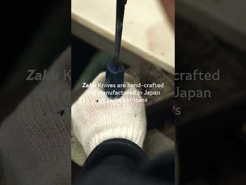 Sakai City, Japan the heart of Japan's knife-making tradition with Zaku knives