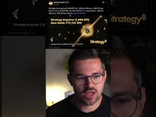 DAS ist der AKTUELLE Stand bei Michael Saylor!