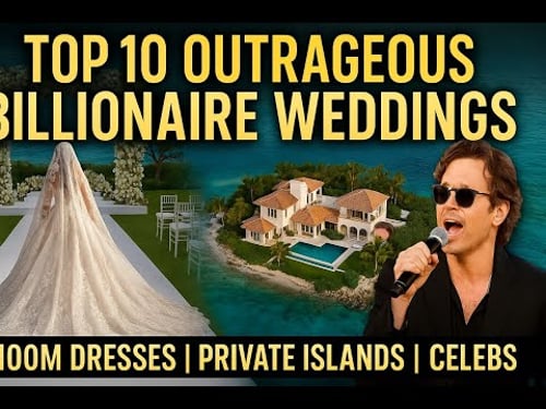 Top 10 Outrageous Billionaire Weddings #top10 #billionaire