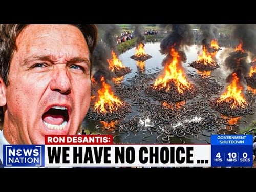 Ron DeSantis: “What’s Happening in the Everglades Is Bigger Than We Thought”