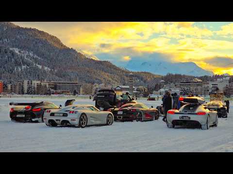 Koenigseggs Drifting on Snow in the World’s Richest Ski Resort 😱