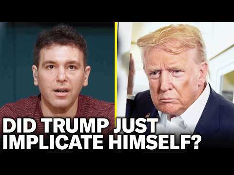 Trump CAUGHT IN LIE Answering Questions About Jeffrey Epstein