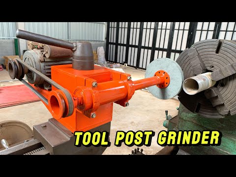 Boost Your LATHE with This Amazing Tool Post Grinder Attachment!