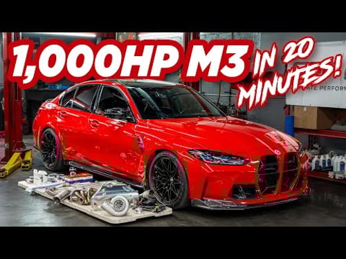 Building a 1000HP AWD BMW M3 in 20 Minutes! (SUPERCAR KILLER IS BORN)