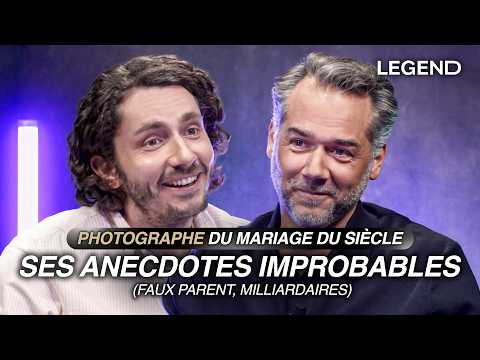 PHOTOGRAPHE DU MARIAGE DU SIÈCLE, SES ANECDOTES IMPROBABLES (FAUX PARENT, MILLIARDAIRES…)