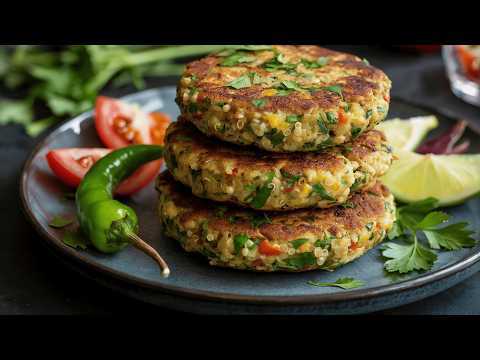 These quinoa patties are better than meat! So easy and healthy!