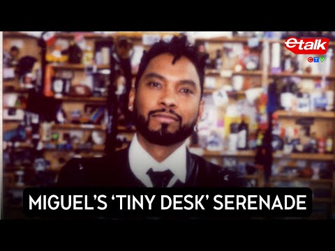 Miguel makes a powerful return to Tiny Desk