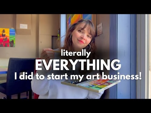 How These 5 Income Streams Started My Art Business!