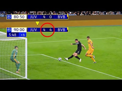 Never Give Up Moments In Football