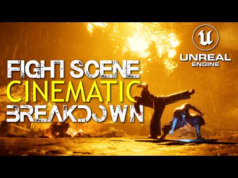 How to create a fight scene cinematic in Unreal Engine 5.5