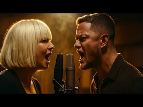 Imagine Dragons x Sia ft. – Think About Me (Lyric Video | Emotional Pop)