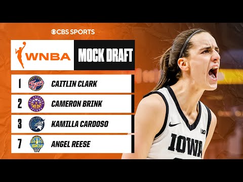 2024 WNBA Mock Draft: Indiana Fever take Caitlin Clark No. 1 OVERALL | CBS Sports