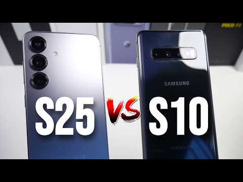 Samsung Galaxy S25 VS Samsung Galaxy S10 In 2026! How Far Have We Come?