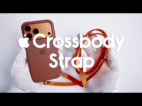 Apple Crossbody Strap - Orange Color Unboxing & Hands-On!
