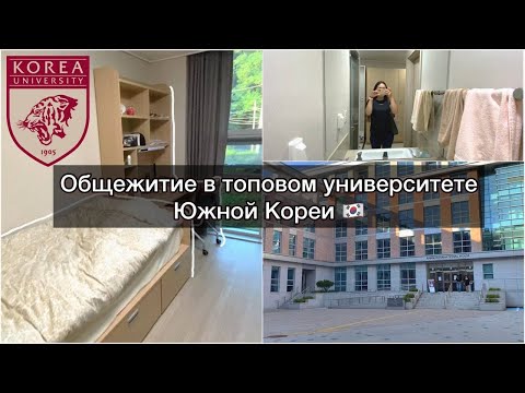 ОБЩЕЖИТИЕ В ЛУЧШЕМ УНИВЕРСИТЕТЕ КОРЕИ // где живут студенты?