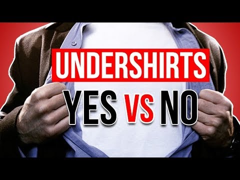 Should You Wear An Undershirt? Yes Or No?