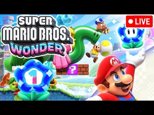 🔴 LIVE SUPER MARIO BROS. WONDER #1: Prinz Florian und das Blumenkönigreich!