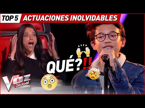 Actuaciones INOLVIDABLES de los pequeños artistas de La Voz Kids