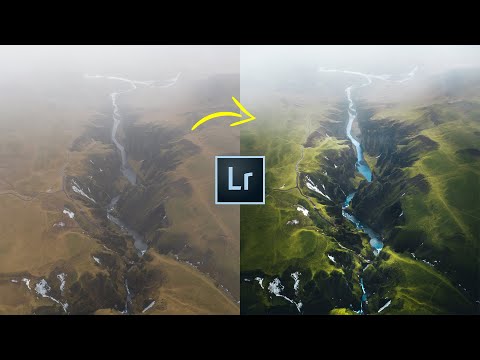 How to edit LANDSCAPE PHOTOS in LIGHTROOM like THAT ICELANDIC GUY