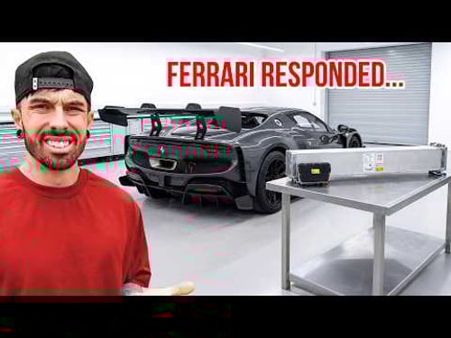 ATTEMPTING TO START MY WRECKED FERRARI 296