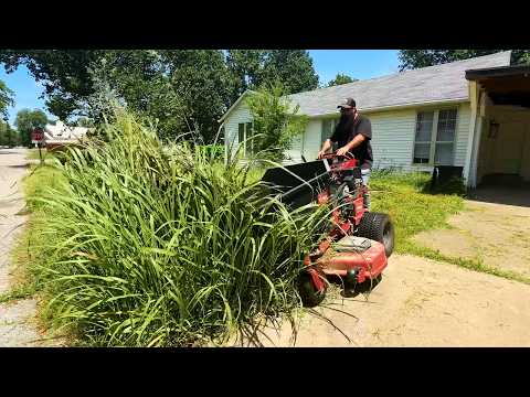 HARASSING the NEIGHBORS so that I could MOW the lawn FOR FREE was something I did not do.