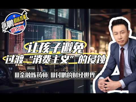 【鹏说】:让孩子避免过渡“消费主义”的侵蚀 #付鹏的财经世界 #付鹏 #金融 #投资逻辑 #有鹏自远方来talkshow
