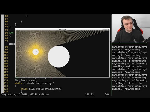 Coding Ray Tracing in C