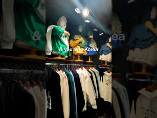 Upping my Swag in Korea #southkorea #seoul #seoultravel #koreanclothing