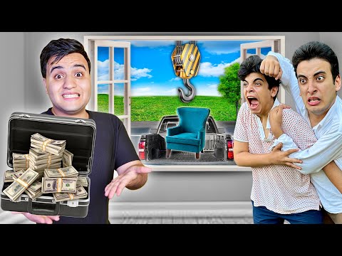 اقتحمنا منزل الحسن والحسين 😱 مقلب ( بيعنا العفش ) 💔 !