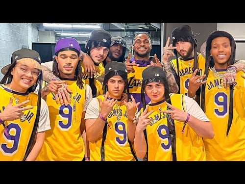 FaZe Meets LeBron & Bronny James!