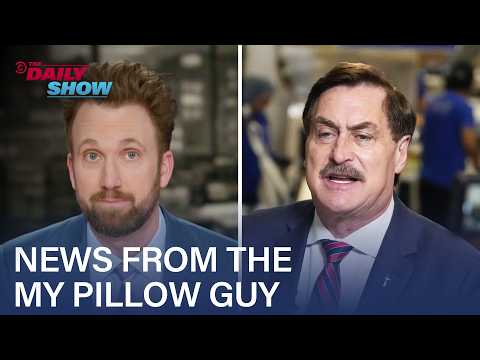 LindellTV News Is QAnon Meets QVC, and Now They're in the White House Press Corps | The Daily Show