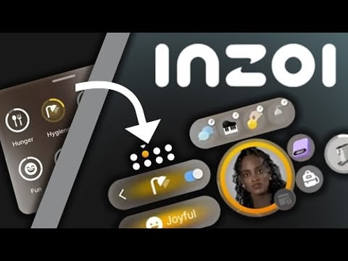 I Redesigned the inZOI UI (RIP The Sims)
