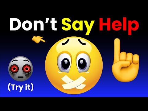 Do Not Say Help While Watching This Video, Help = Die π±