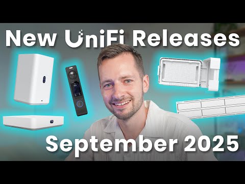 New UniFi Products for September 2025 | G6 Entry Pro, UNAS Pro 8, NVR Kit, Retrofit Hub
