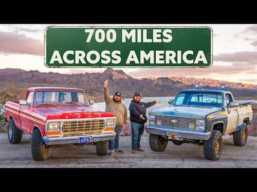 40 Year Old Trucks VS 700 Mile Road Trip