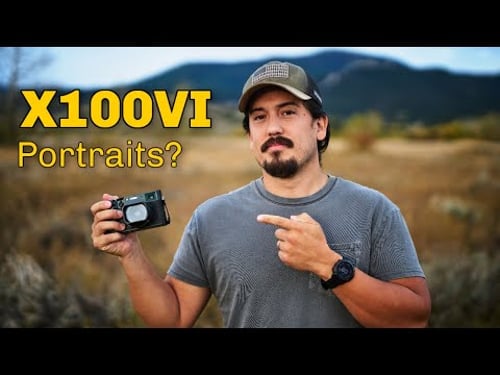 Why the FUJIFILM X00VI isn't my main portrait camera…