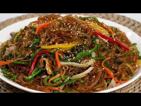 Don't make holiday japchae difficultโ๏ธ This method is the #1 recipe for making delicious japchae.